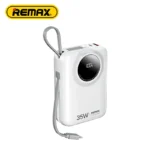پاوربانک فست شارژ 20 هزار به همراه کابل ریمکس مدل RPP-73