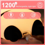 چراغ خواب شارژی پاندا ایکس او مدل OZ10