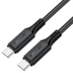 کابل شارژ دوسر تایپ سی 60 واتی 1.2 متری ایس فست مدل AceFast C17-03
