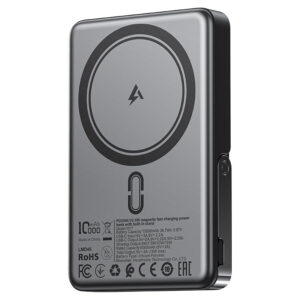پاوربانک فست شارژ 10000 میلی آمپر مگ سیف ایس فست مدل acefast M17 Wireless