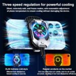 فن خنک کننده گوشی موبایل ممو مدل DLA8 RGB