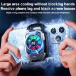 فن خنک کننده گوشی موبایل ممو مدل DLA8 RGB